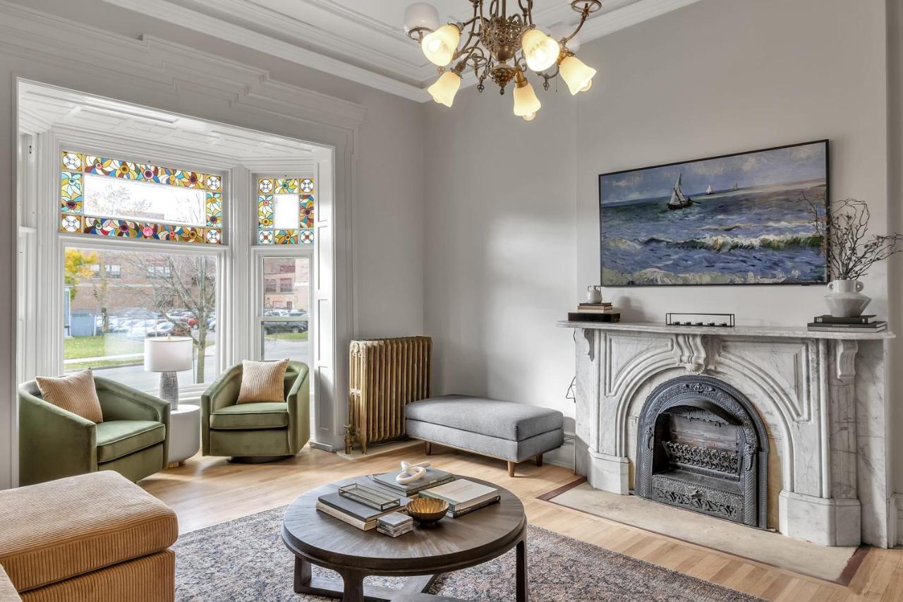 Spacious Second Empire Suite At The Platt Mansion 버펄로 외부 사진
